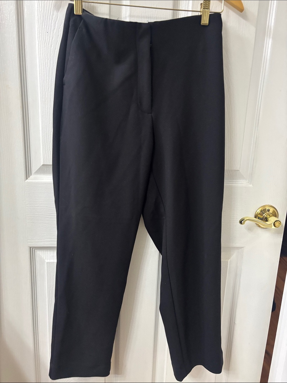 LOFT Black Women's Straight-Leg Dress Pants
